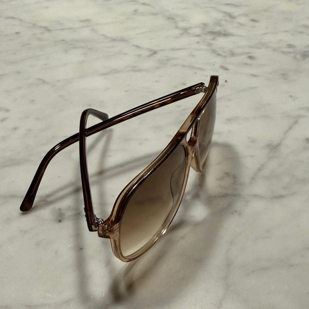 Ray-Ban Brown Tortoiseshell Frame Sunglasses with Brown Lenses - Picture 3 of 3